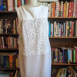 Studio One New York  Cream and Lace Dress
